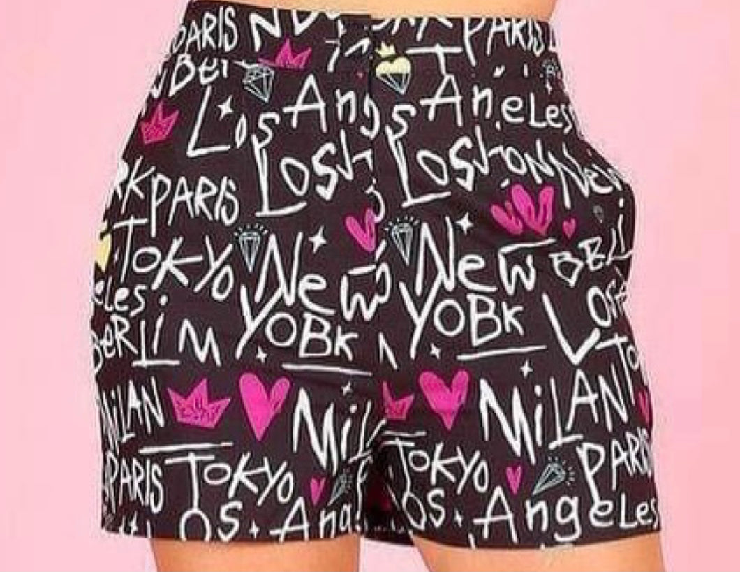 City Inspired Shorts