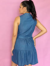 Load image into Gallery Viewer, Denim Short Dress
