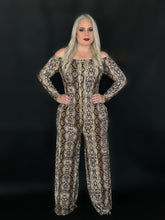 Load image into Gallery Viewer, Snake Skin Print Jumpsuit
