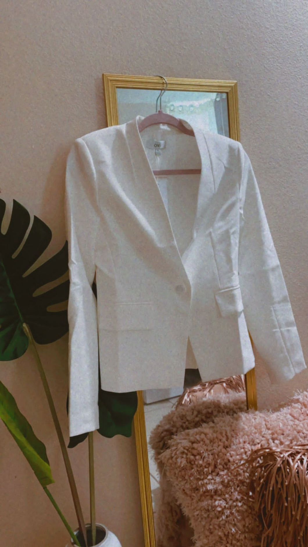 White Blazer