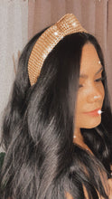 Load image into Gallery Viewer, Brown and Cream Fashion Headband
