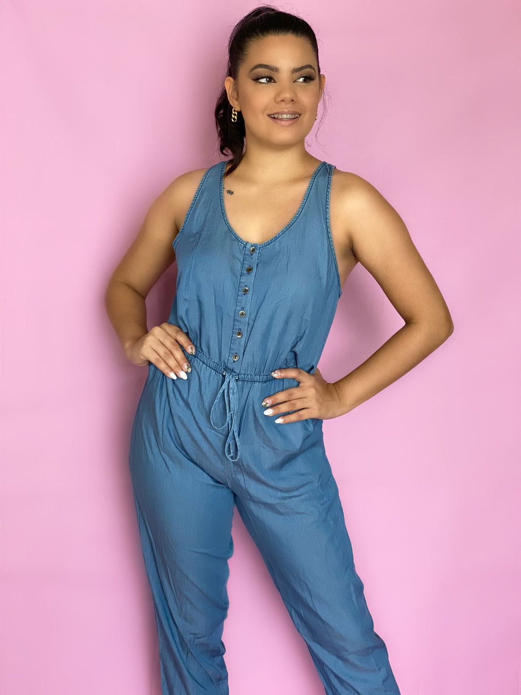 Denim Jumpsuit