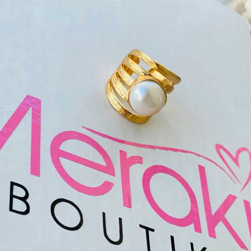 Pearl Roll Ring